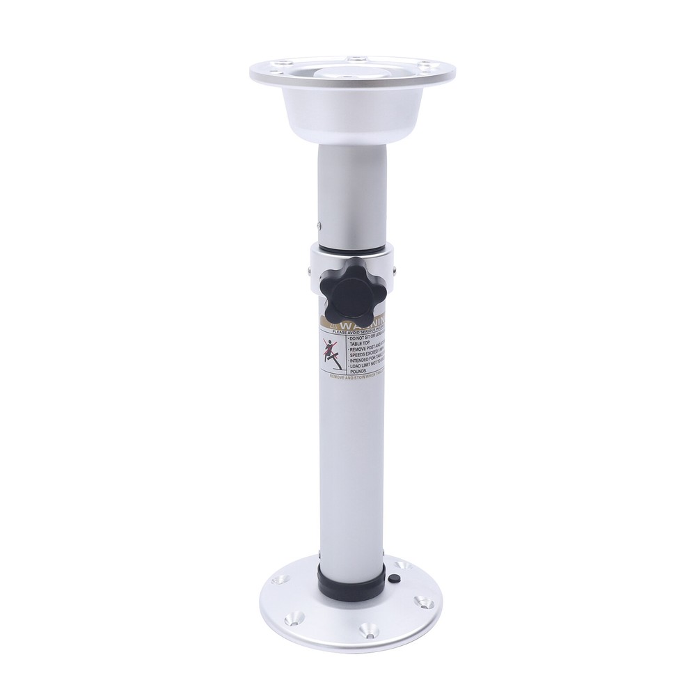RV Boat Detachable Pedestal Table Base Adjustable Table Pedestal Stand
