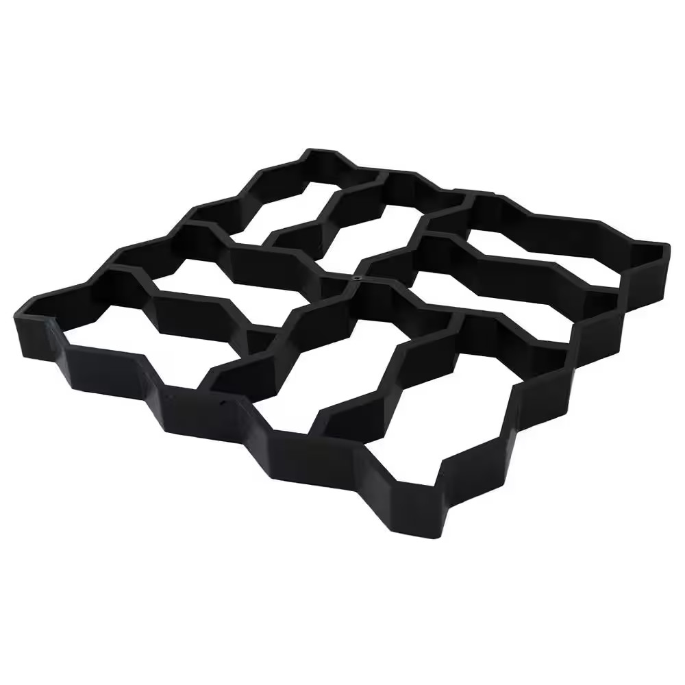 Concrete Stepping Stone Molds Reusable Plastic DIY Paver Pathway Maker for Garde
