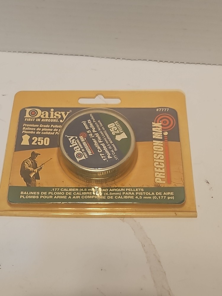 Daisy #7777 Pointed Precision Max .177 Caliber (4.5mm) Pellets 250 Count