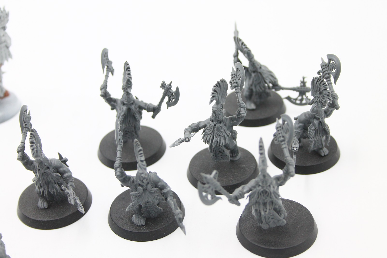 Used Warhammer AoS Fyreslayers: Battlesmith, Vulkite Berzerkers (10)