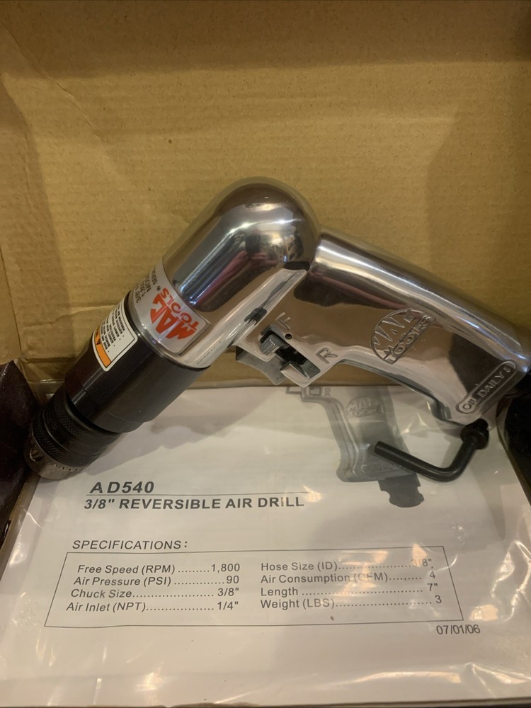 Mac Tools 3/8” Reversible Drill