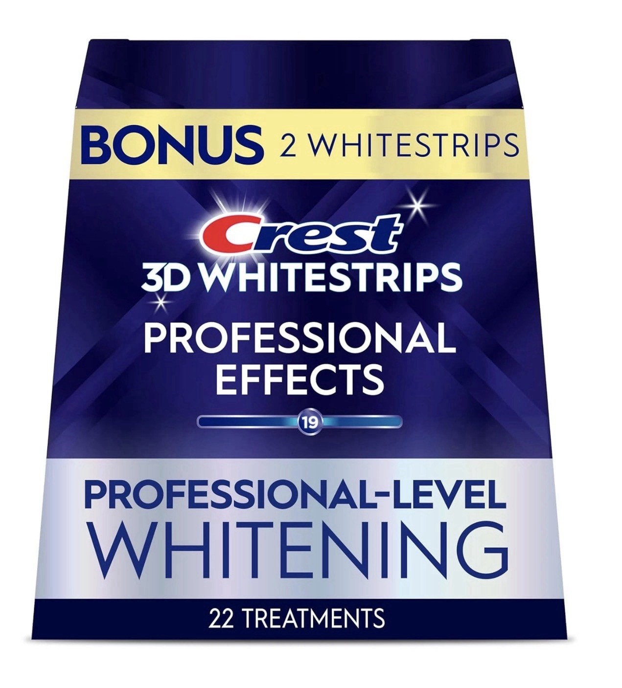 Crest 3D Whitestrips Professional Effects – Teeth Whitening Kit, 22 Treatments
