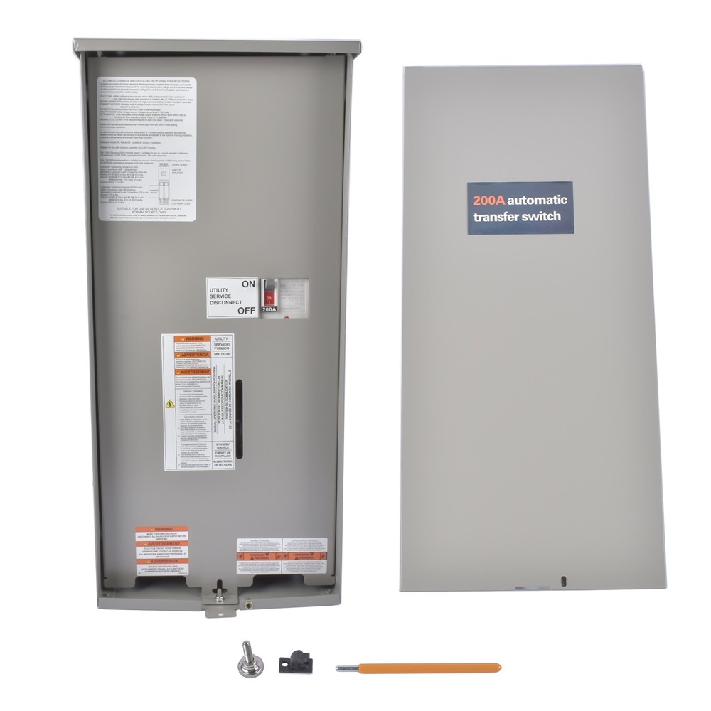 Single-Phase Automatic Transfer Switch For Generac RXSW200A3 200 Amp 120/240V