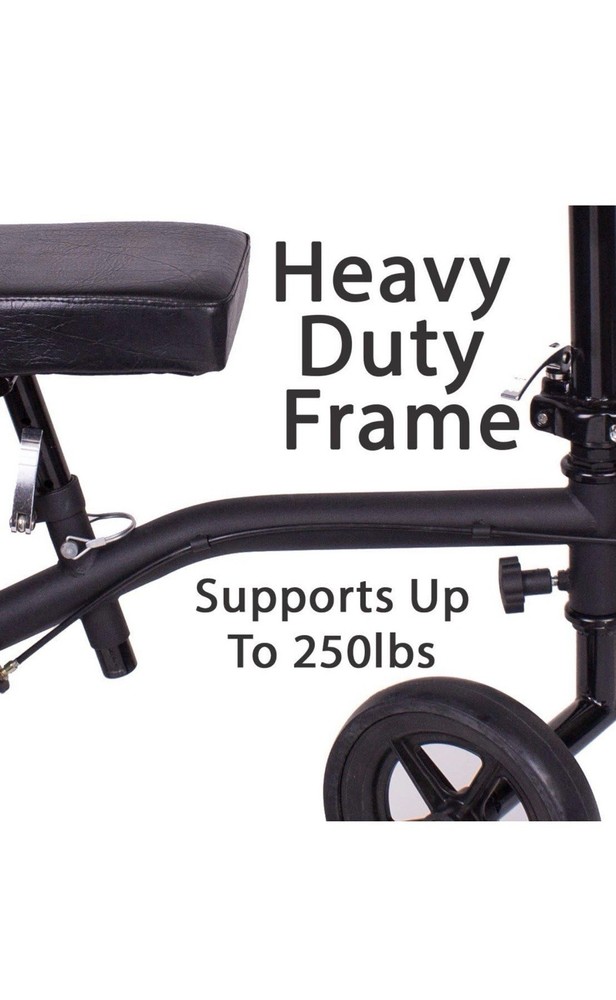 New Economy Rolling Knee Walker with Comfortable Padding
