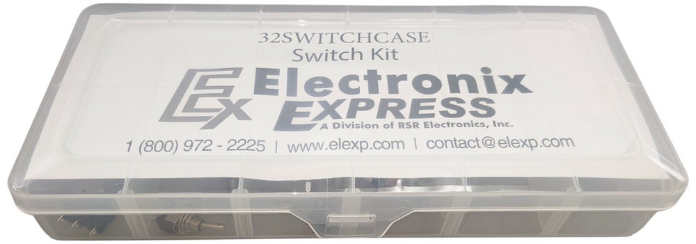 20 Piece Electrical Switch Assortment with Storage Case