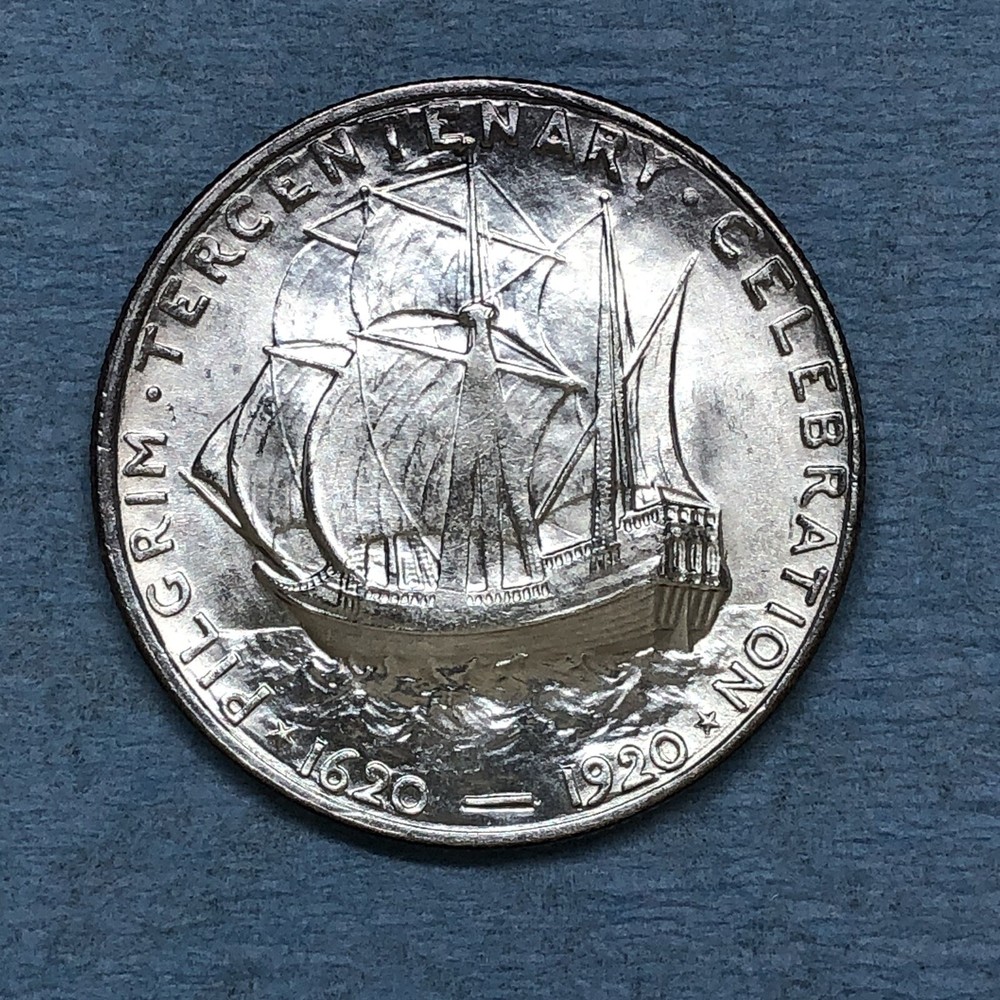 1920 pilgrim commemorative half dollar