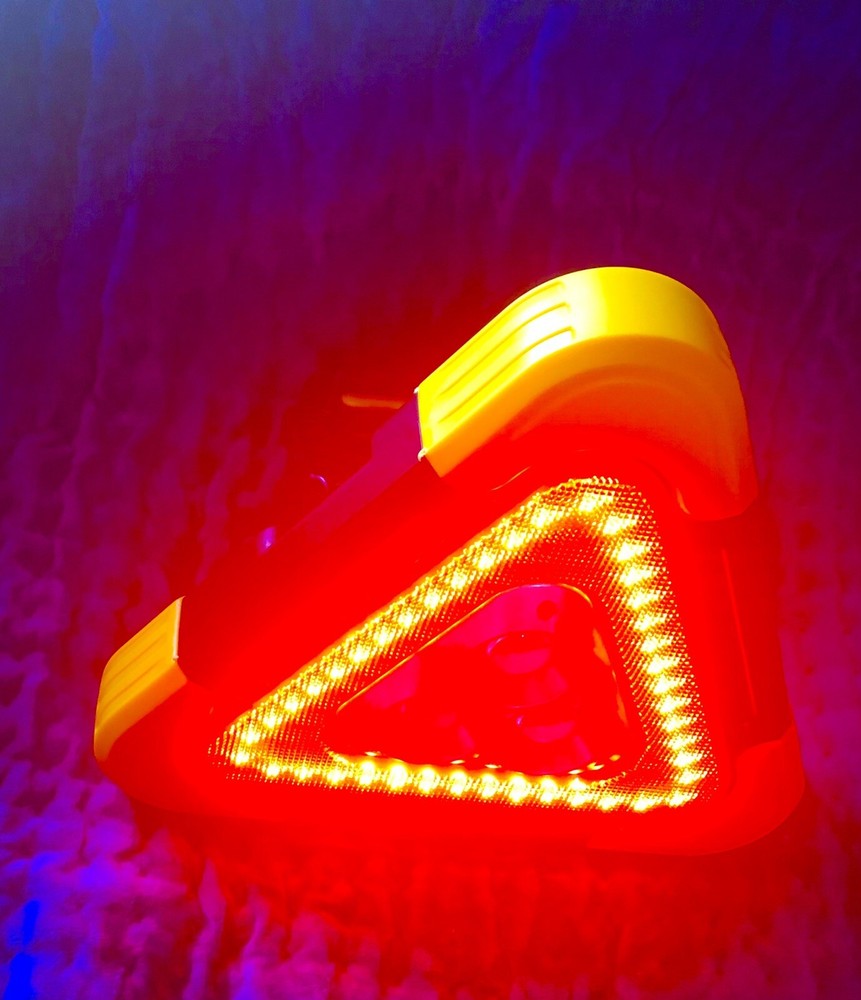 Hurry-bolt multi-function 11” Cob Work Light,5 Mode,solar or usb Charge, w Stand