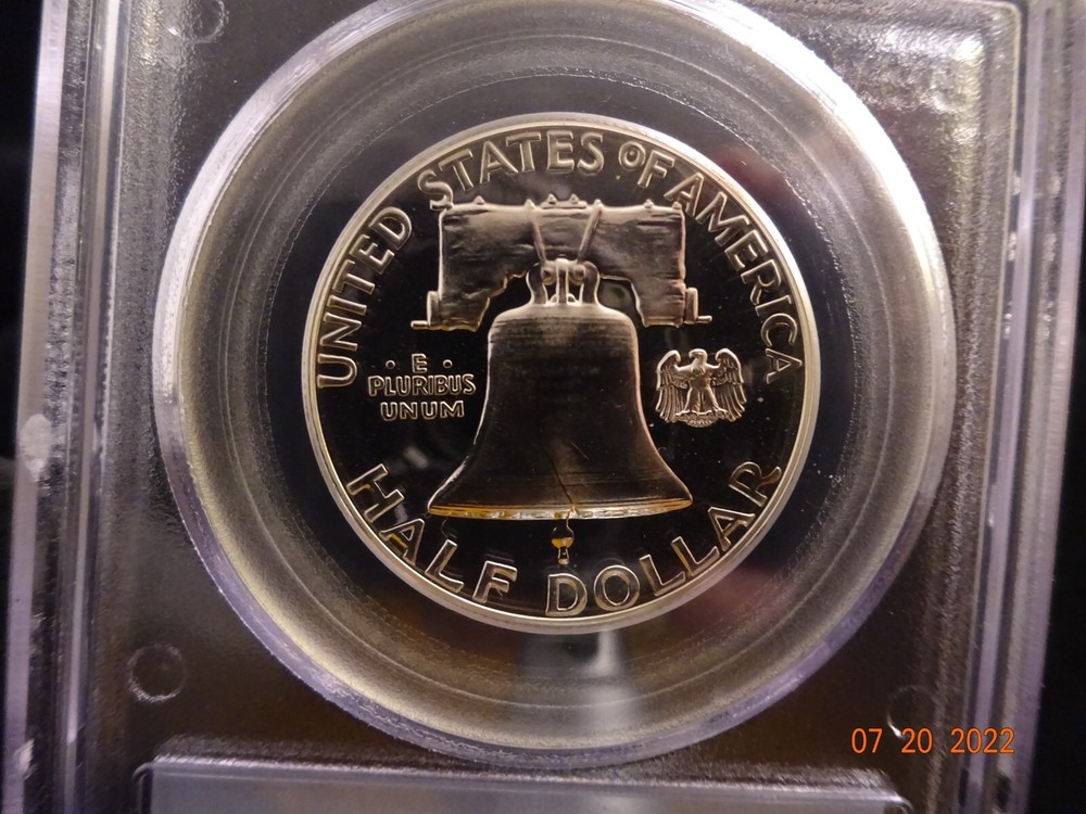 1960 Franklin Silver Proof Half Dollar, PCGS PR67CAM