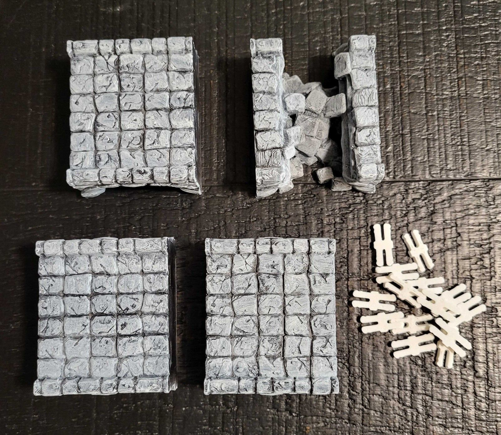 Additional Bridge (THIN) & Broken (middle sections only) D&DFULLY PAINTED