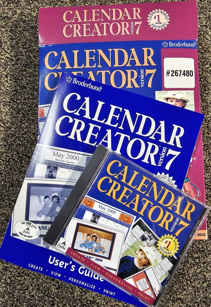 Broderbund Calendar Creator 7 For Windows