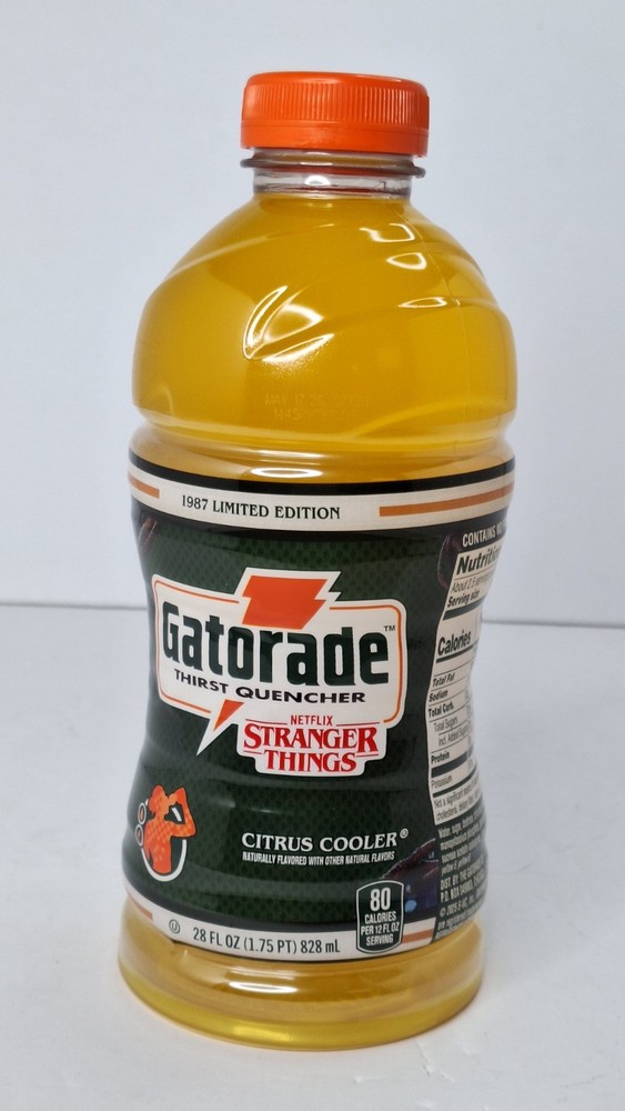 Stranger Things Gatorade Citrus Cooler Eleven