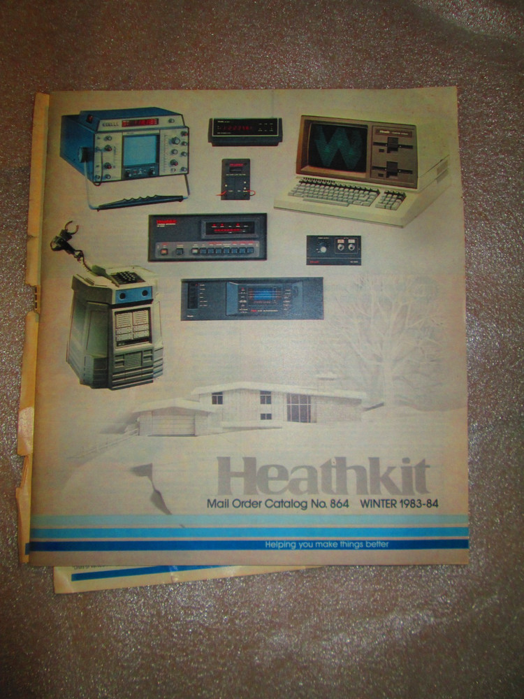 Vtg 1983-84 Heathkit #864 Catalog