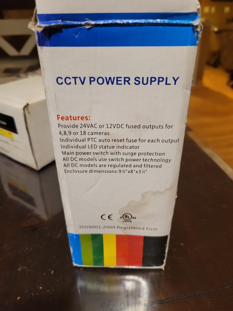 CCTV Power Supply Luxon DC 9