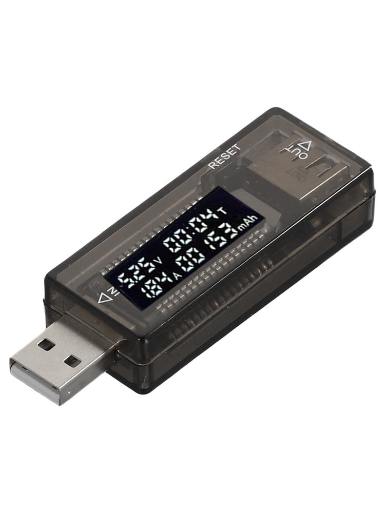Durable USB Detector LCD LCD Display Power Capacity Tester Multimeter