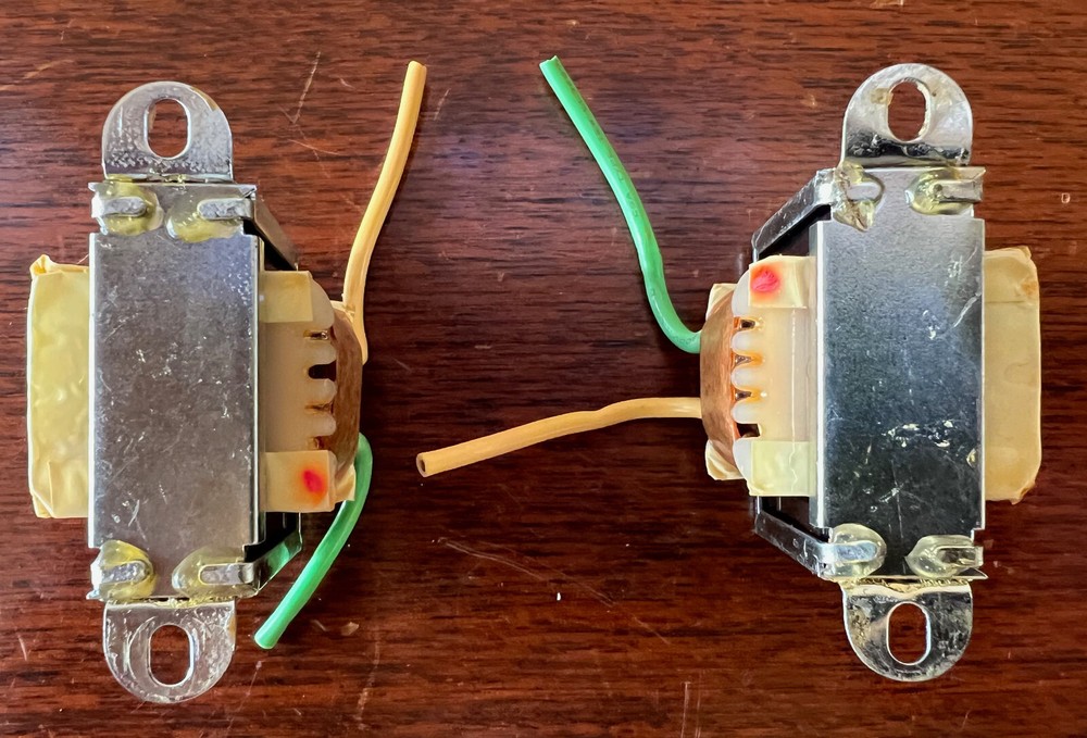 JBL CONTROL 23T MATCHING LINE 70.7V 5W 8 Ohm SPEAKER TRANSFORMERS PAIR WORKING