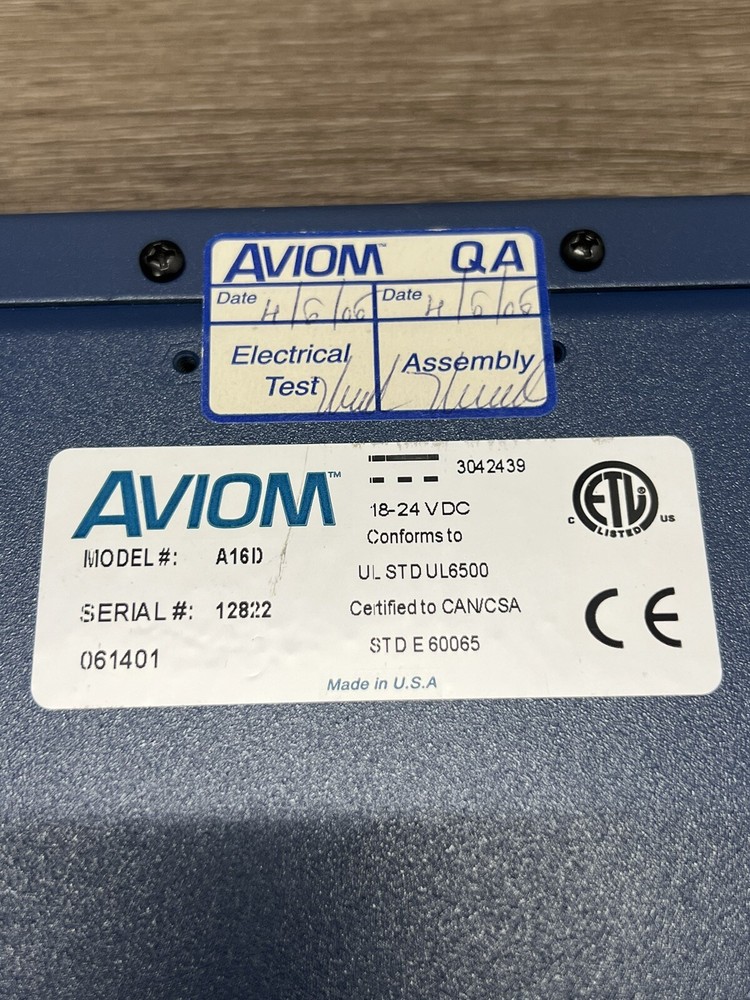 Aviom A-16D A-Net Distribution Hub - Unit Only