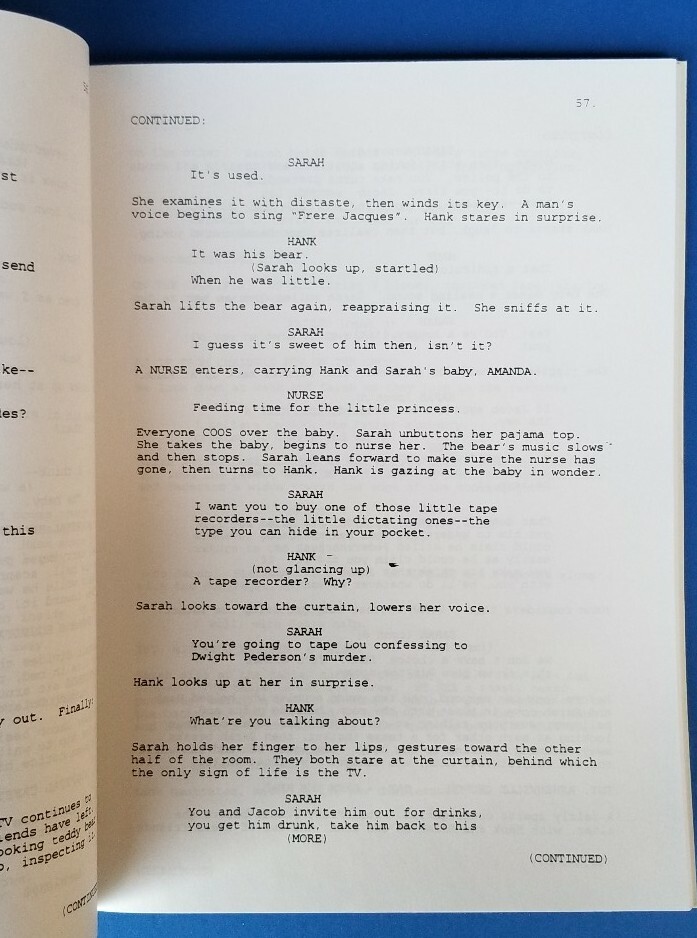 A SIMPLE PLAN original script SAM RAIMI BILLY BOB THORNTON 1998 PAXTON crime