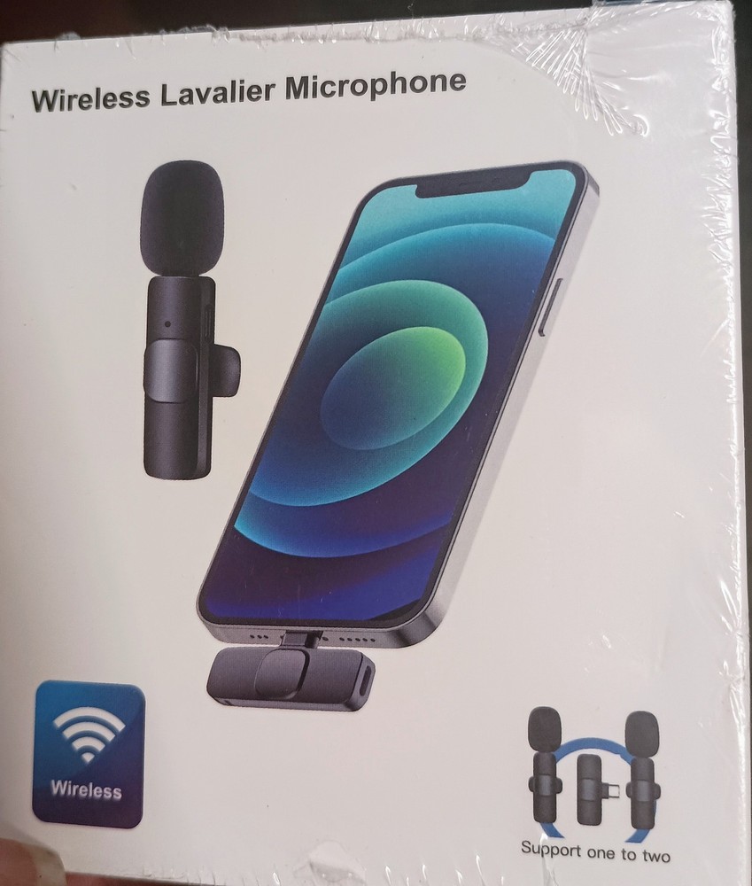 Wireless Lavalier Microphone For iPhone