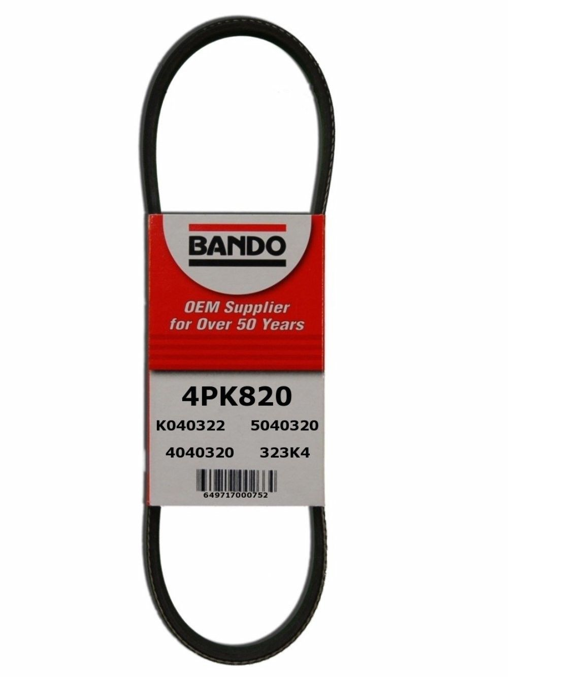 97-01 HONDA CR-V BANDO OEM Drive Belt 3Pcs ALTE/ A.C/POW S 4PK820 4PK845 4PK895