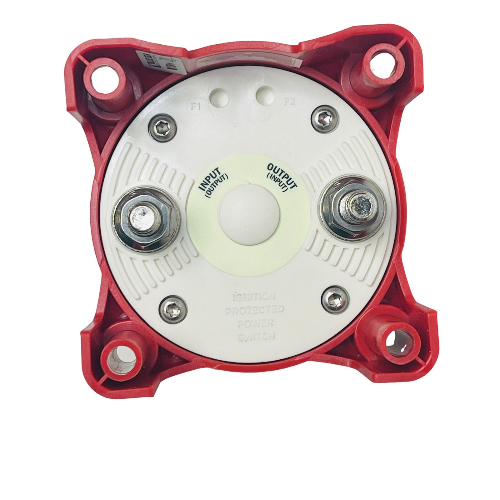 Blue Sea 9003E Systems 350 Amp E-Series Battery Switch Marine On/Off AFD Red