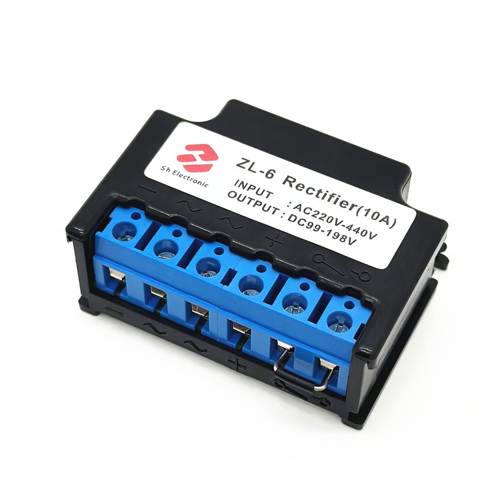 ZL-6 rectifier 10A AC: 220V-440V DC: 99-198V half-wave rectifier power module