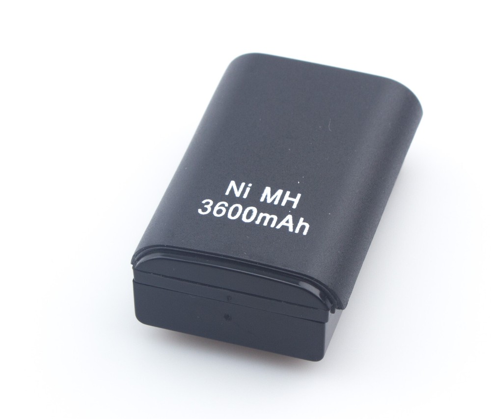 2Pack 3600mAh Battery for Xbox 360 Wireless Controller Ni-MH Replacement Battery