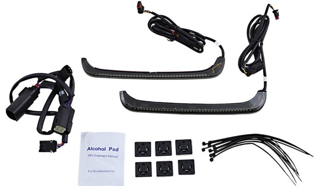 Custom Dynamics Sequential Dual Color Low-Profile Bagz LED Lights CD-LPDC-BCM4-S