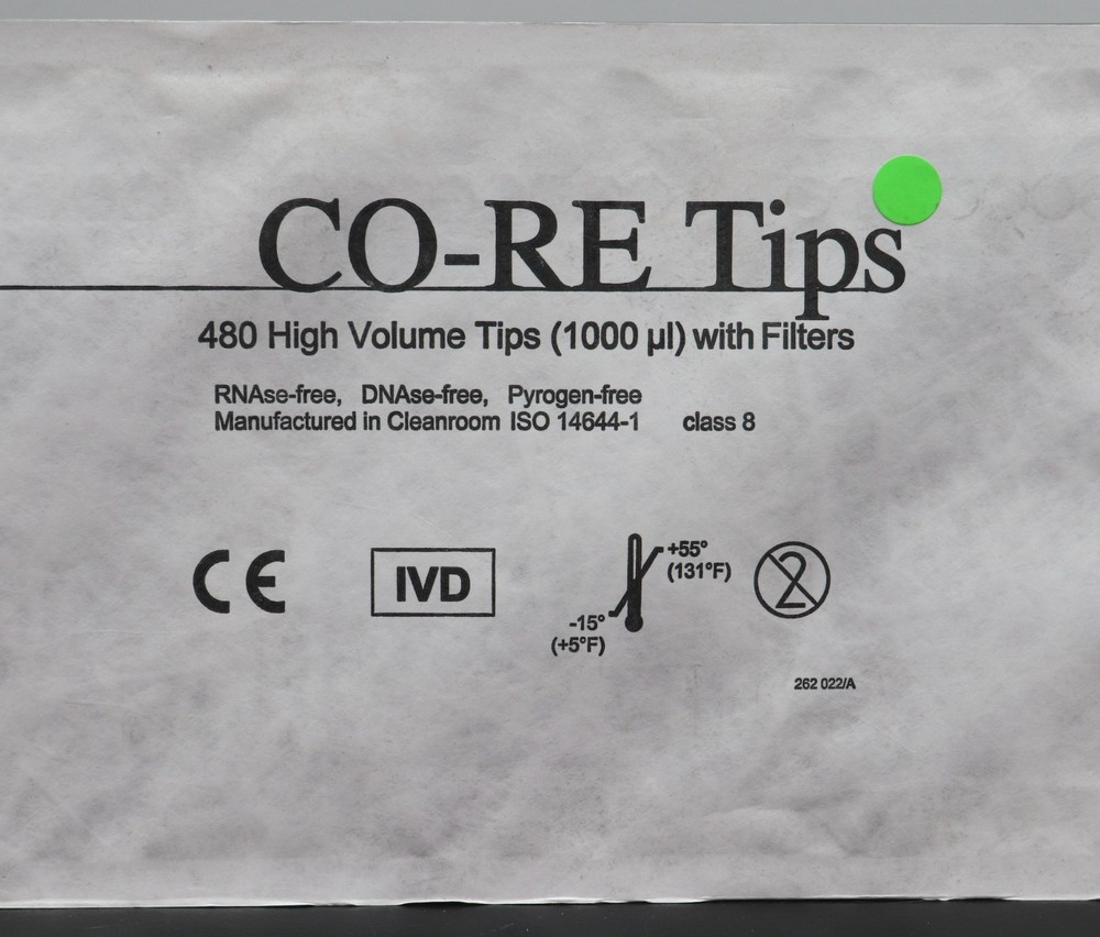 Hamilton 1000 ul CO-RE tips 8 x 480