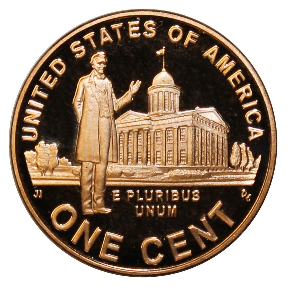 2009 Gem Deep Cameo Proof Lincoln Professional Cent US Coin