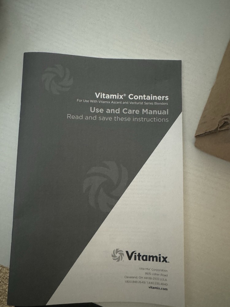 Vitamix 64oz Blender Container & Tamper Set