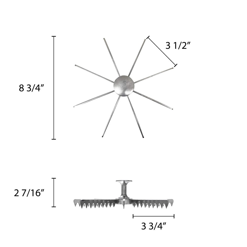 8 Cut 9-Inch Diameter Pie Marker
