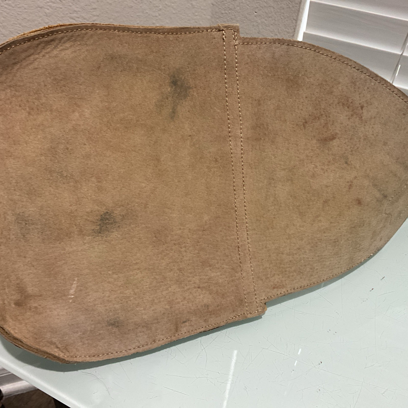Antique Leather Saddlebag