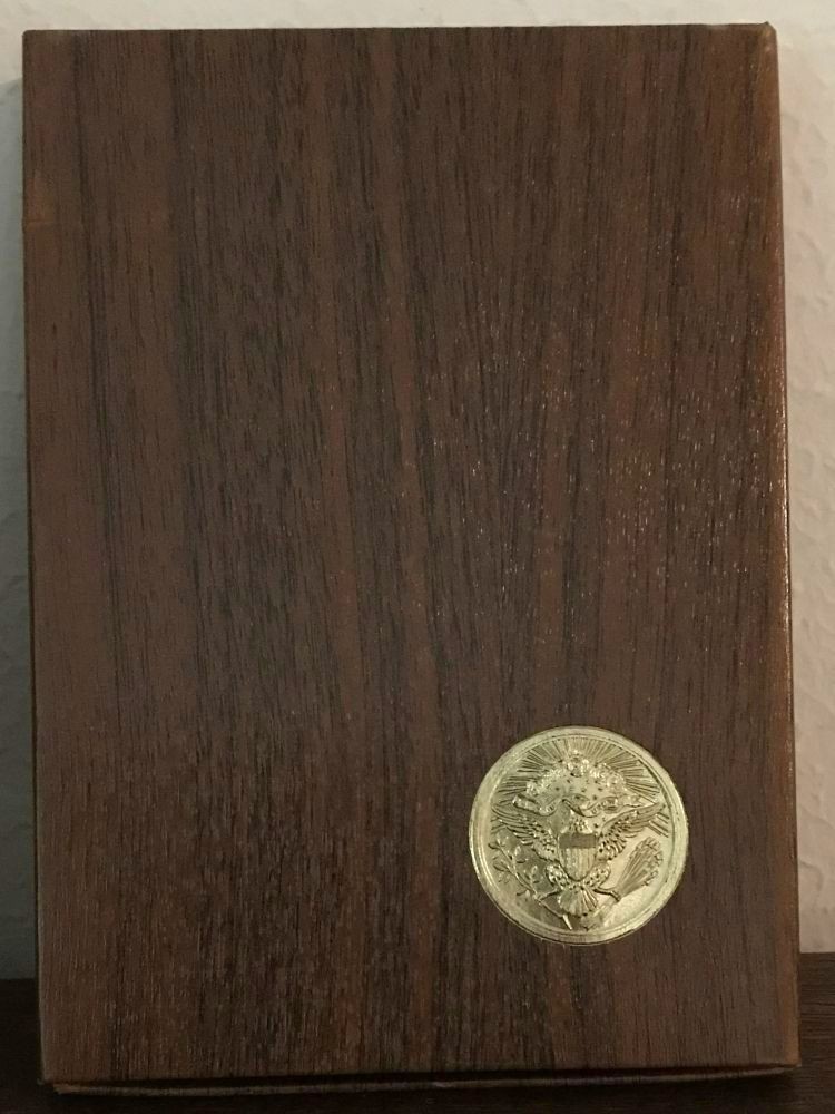 1971-S 40% Silver Gem Proof Eisenhower Dollar in original packaging and box