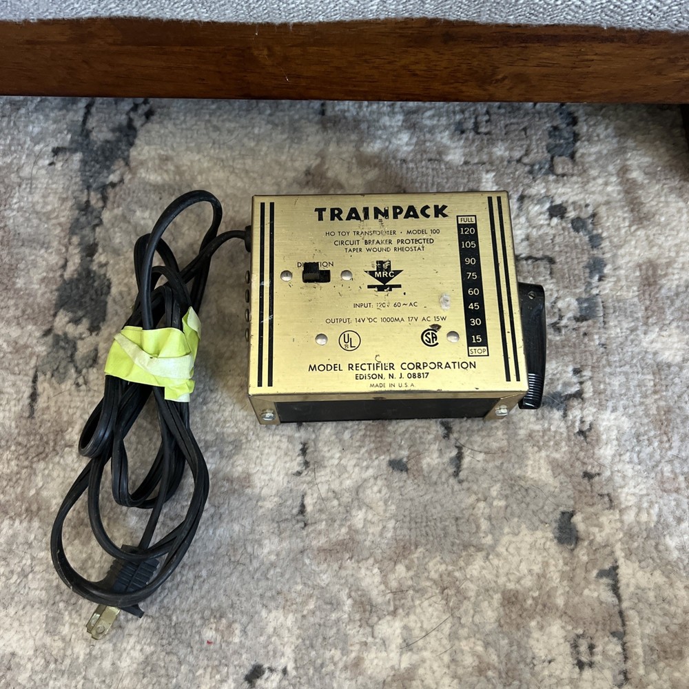 MRC Trainpack - HO Hobby Transformer Taper Wound Speed Control - Model 100
