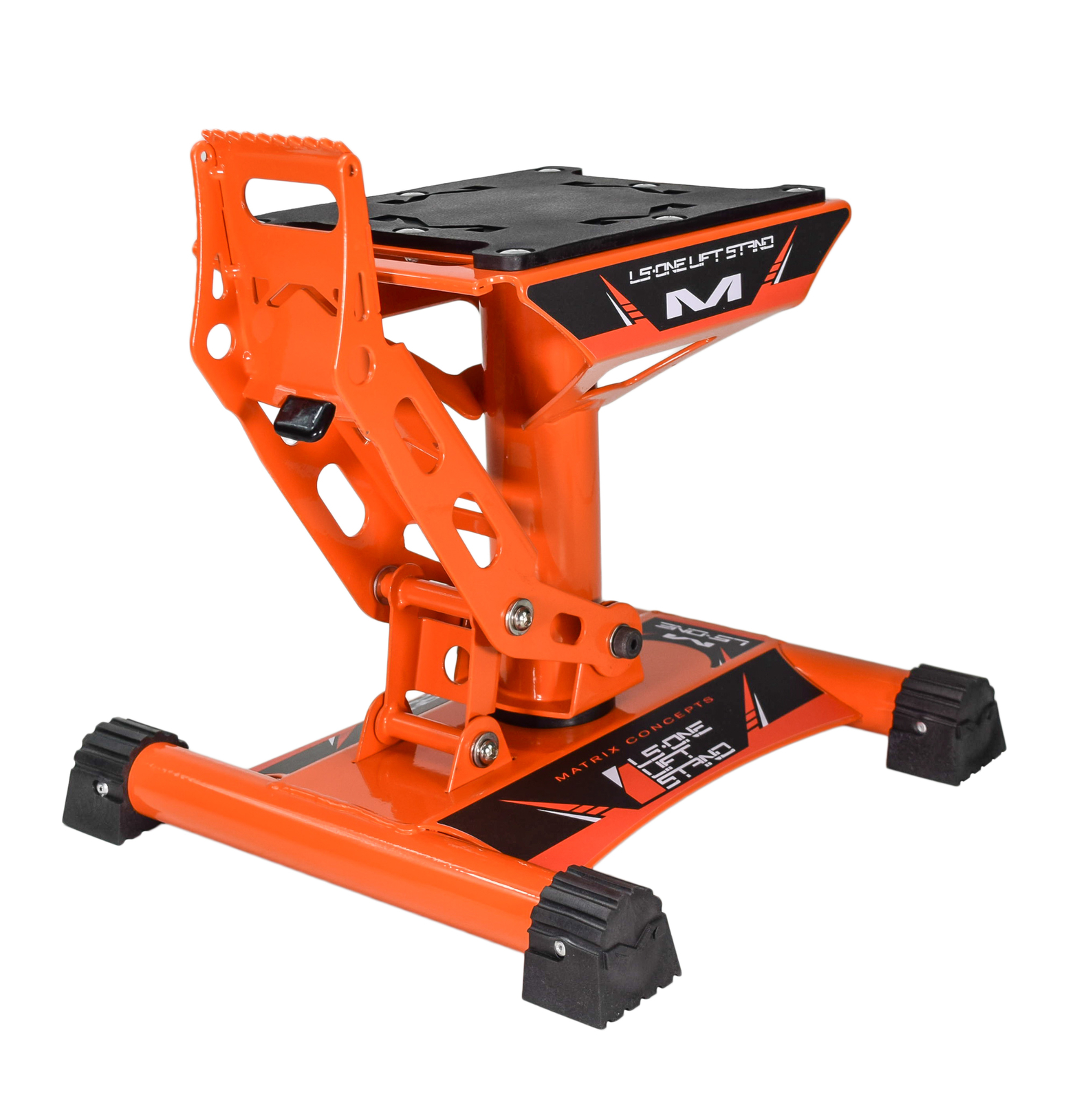 Matrix Concepts Motocross LS-ONE Motorcycle MX Lift LS1 Stand Orange