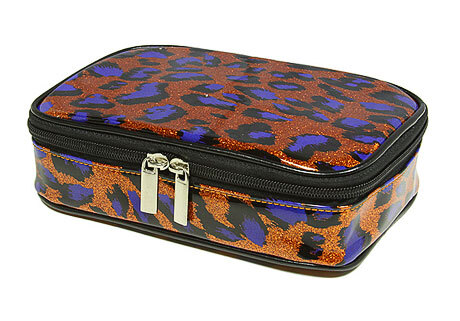 Cosmetic Bags - Orange Leopard - BG-HM00005OR