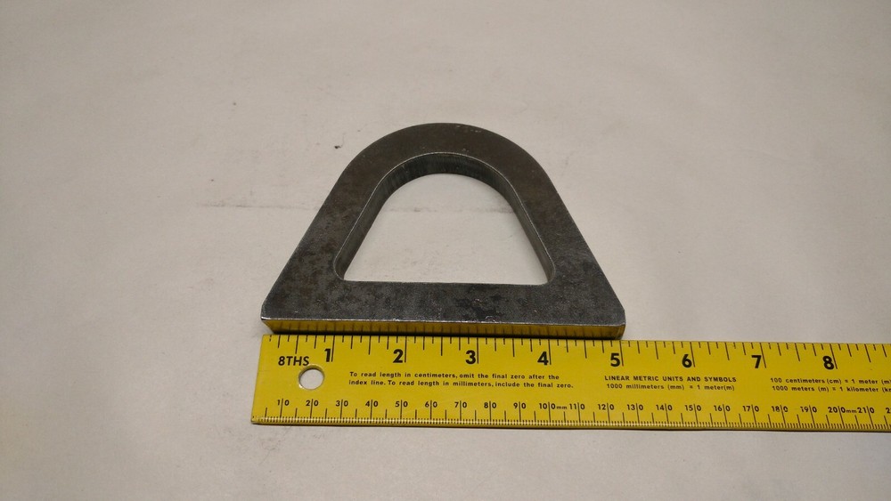 1/2" WELD ON LIFTING EYE - D-RING - SHACKLE MOUNT - TRAILER TIE DOWN - TOW STRAP