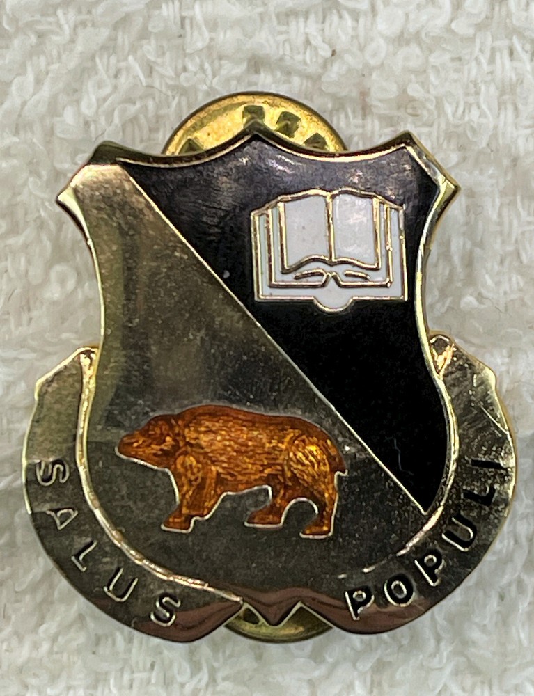 Original:  Missouri Univ  ROTC  DI / DUI / crest  CB  77  RR4