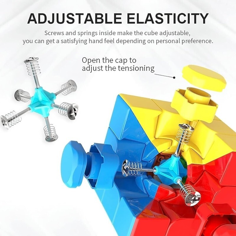 Xtimer Cube 3x3 3D by Xtimer Cube Toy Puzzle