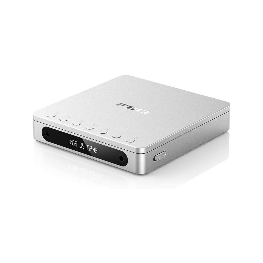 FiiO DM13 Multifunctional Portable Stereo CD Player (Silver Bluetooth)