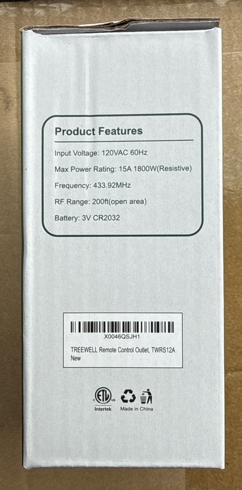 Remote Control Outlet Wireless Wall Mounted Light Switch Programmable And Expand