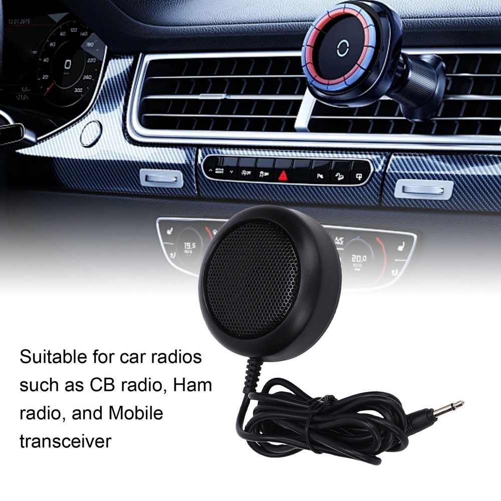 1W External Communication Speaker Durable Compact CB Radio External Speaker For↑