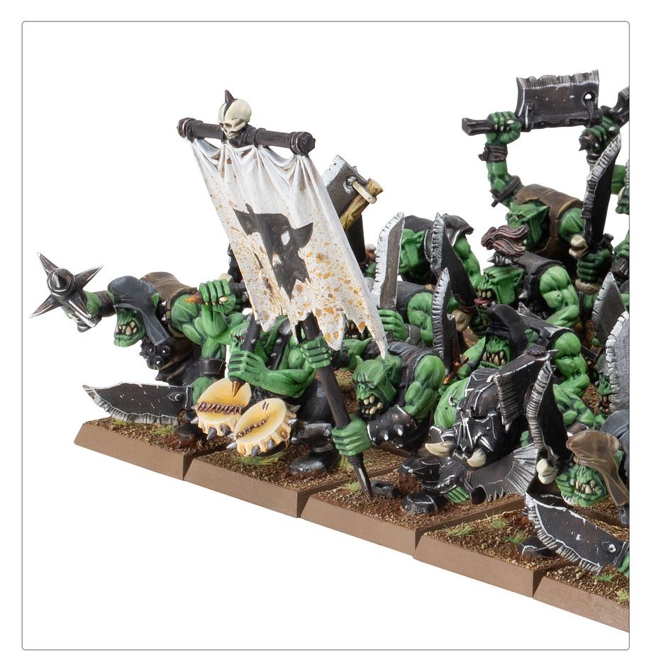 Warhammer: ORC & GOBLIN TRIBES: ORC BOYZ MOB