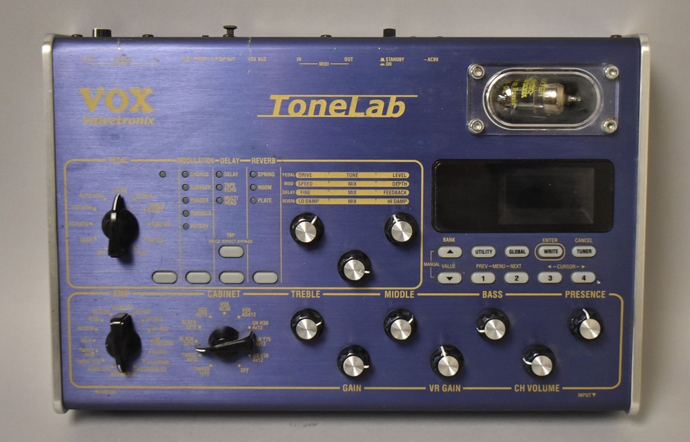 Vox Tonelab Valvetronix Effects Pedal Blue