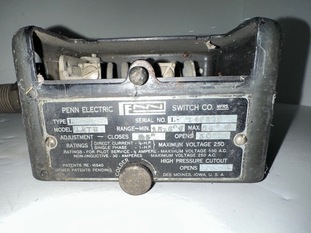 PENN LRTW 15.6-54C TEMPERATURE SENSOR 250V-AC