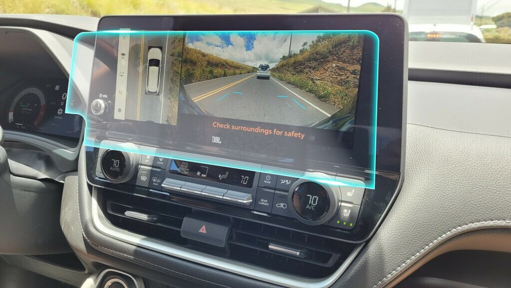 Crystal Clear Screen Protector for 2024 Toyota Grand Highlander Navigation