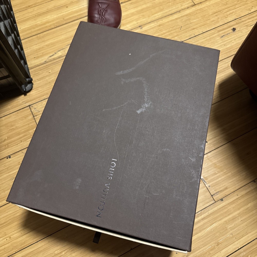 Louis Vuitton Shoes Box Empty With Dust Covers