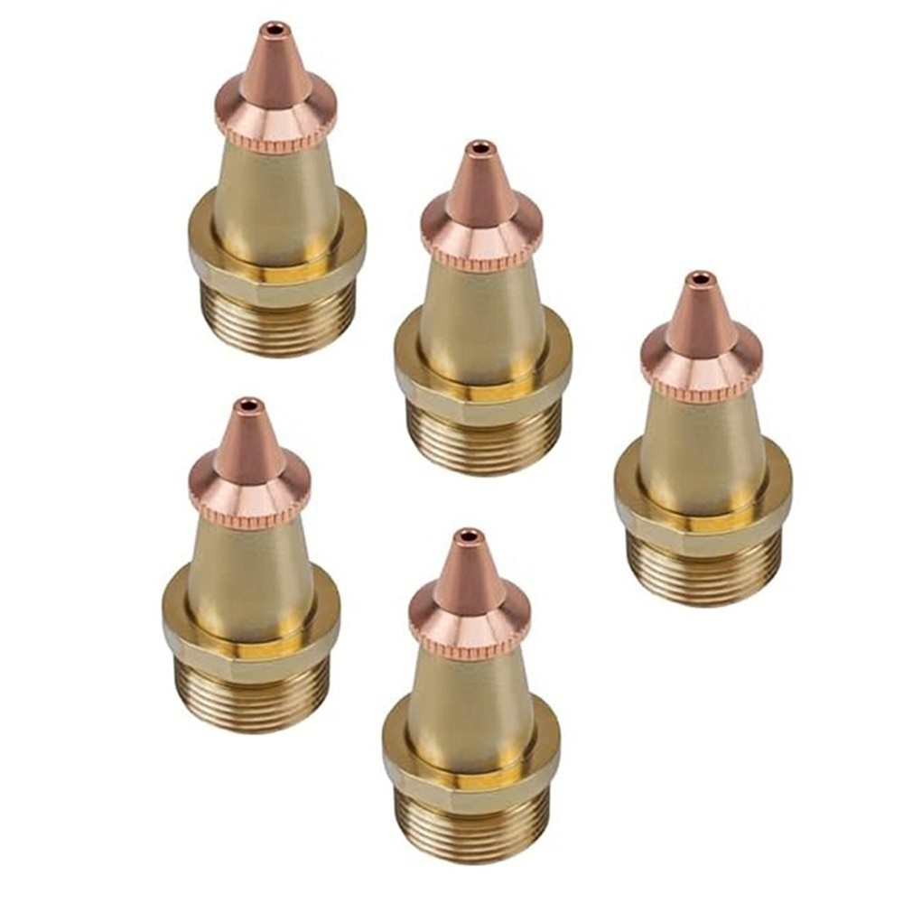 5 Piece Copper Welding Nozzle Set For M16 Thread Cutting Nozzle for Welding