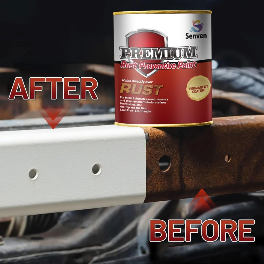 Rust-Stop and Corrosion Permanently Rust Preventive Coating Anti-Rust Automot...