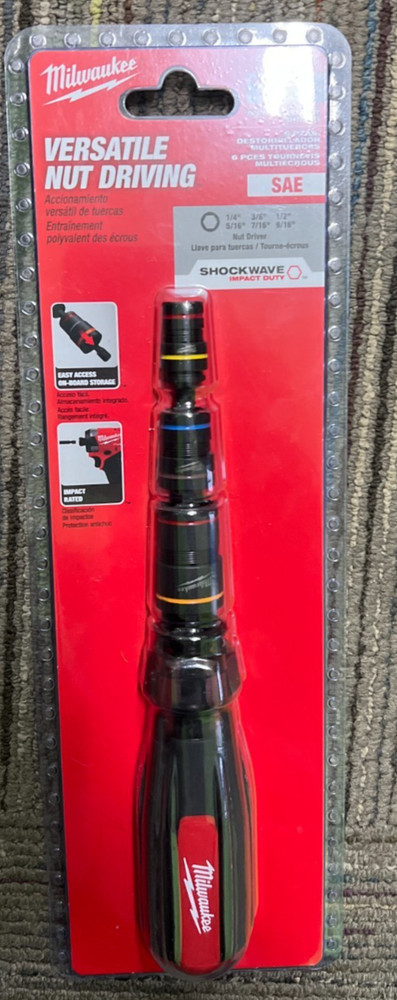 Milwaukee 48-22-2921 6pc Multi-Nut Driver